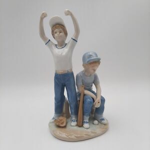 1989 Paul Sebastian Porcelain "HOME RUN" Baseball Figurine